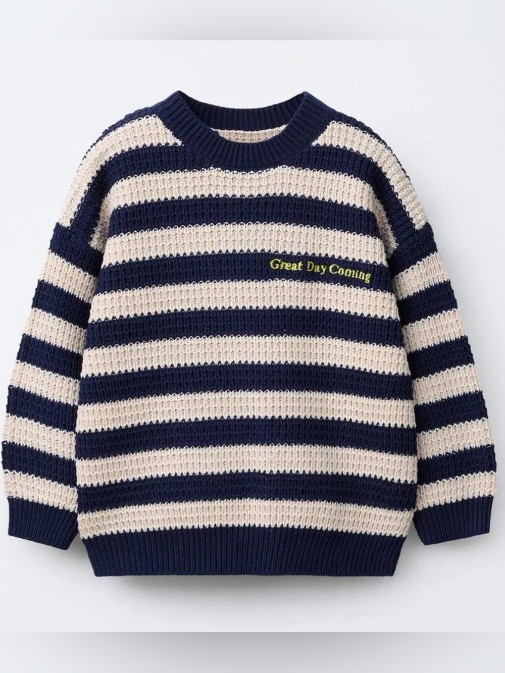 Zara embroidered knit cardigan